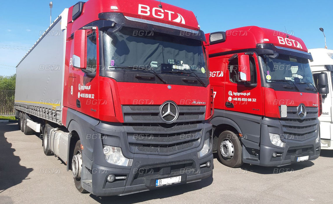 BGT Projekt transportu sprzętu przemysłowego z Turcji do Lobina