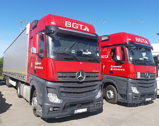 BGT Projekt transportu sprzętu przemysłowego z Turcji do Łobnia