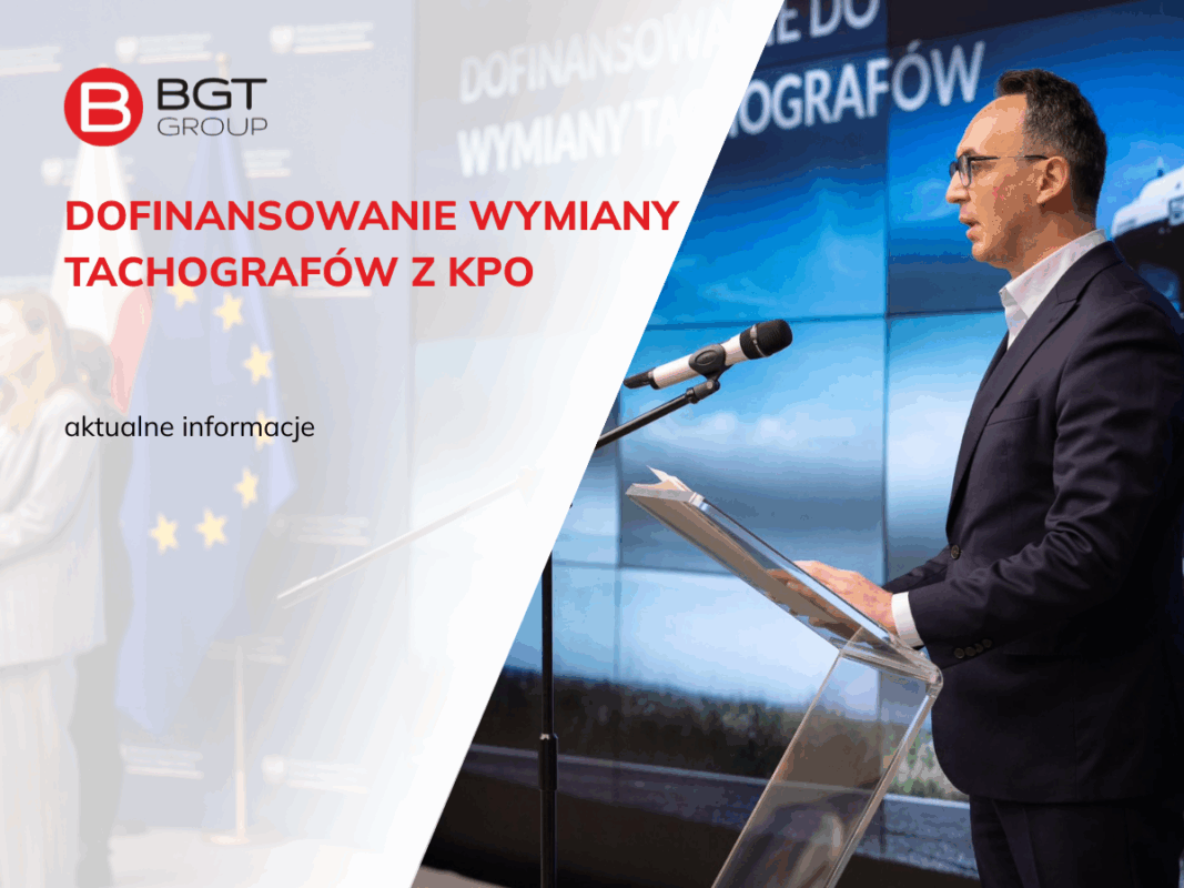 dofinansowanie tachografow