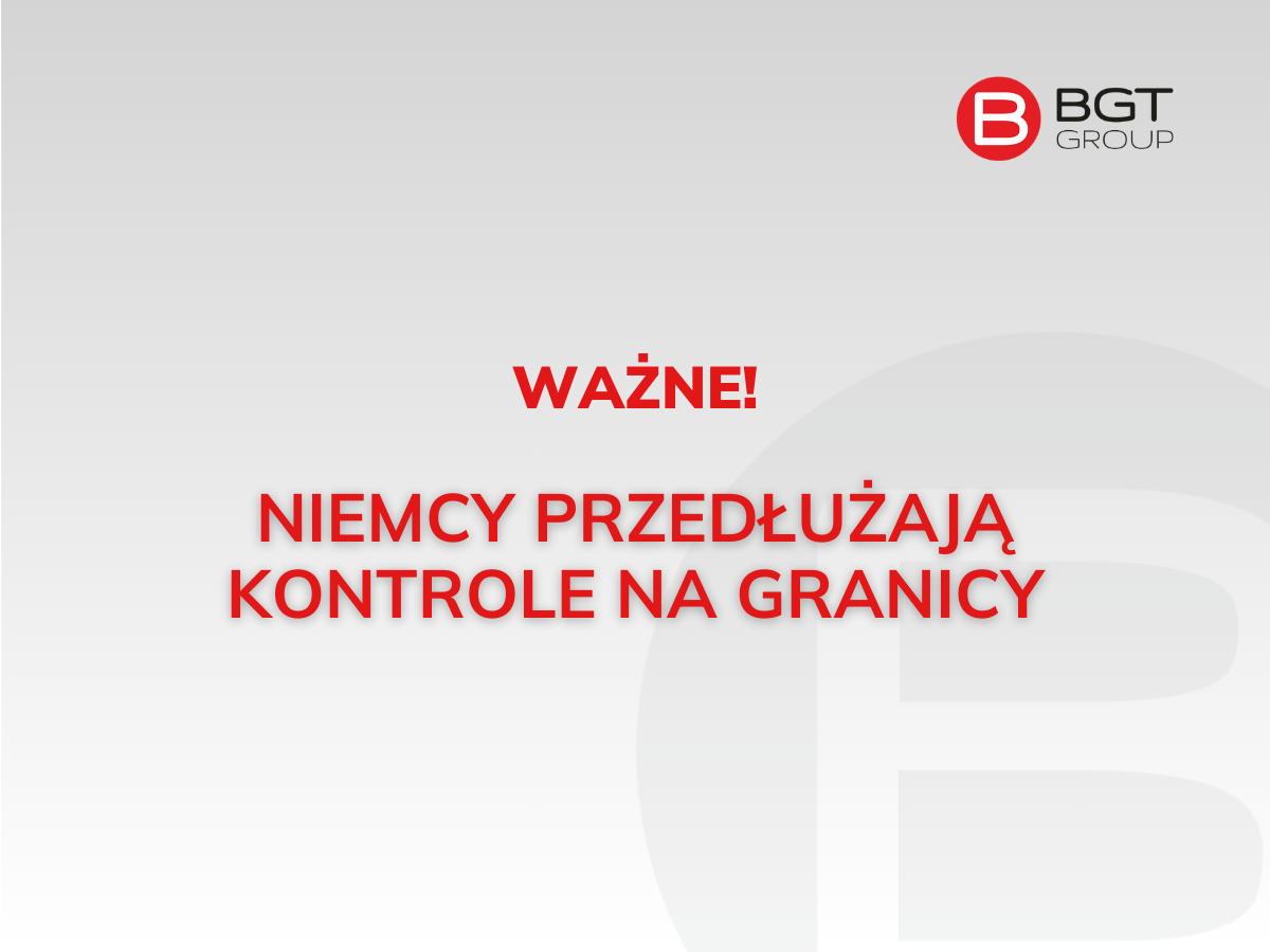 Przedłużenie kontroli na granicach Niemiec z Polską do września 2026