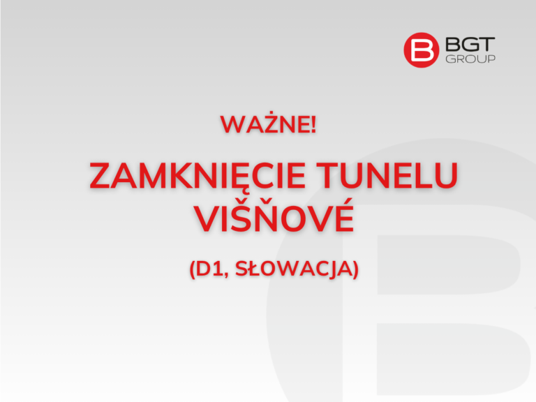 Zamknięcie tunelu Višňové (D1, Słowacja) – objazdy, terminy, utrudnienia